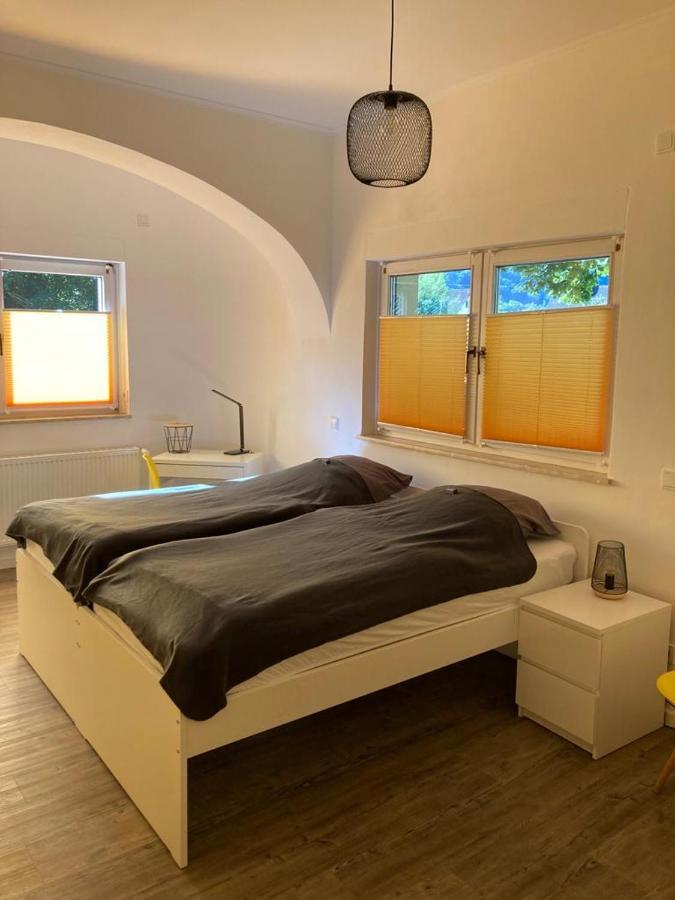 Apartmán Bergs Bahnhof Ralingen Exteriér fotografie